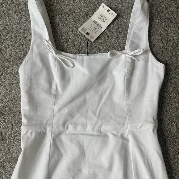 Zara White Mini Dress - Picture 2 of 3